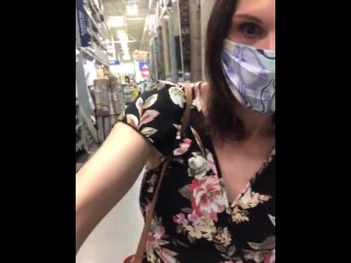Pussy flashing at Lowe’s