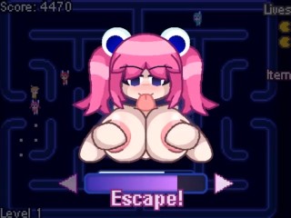 FuckMan Deluxe [Hentai Pixel game] retro Pacman porn porody